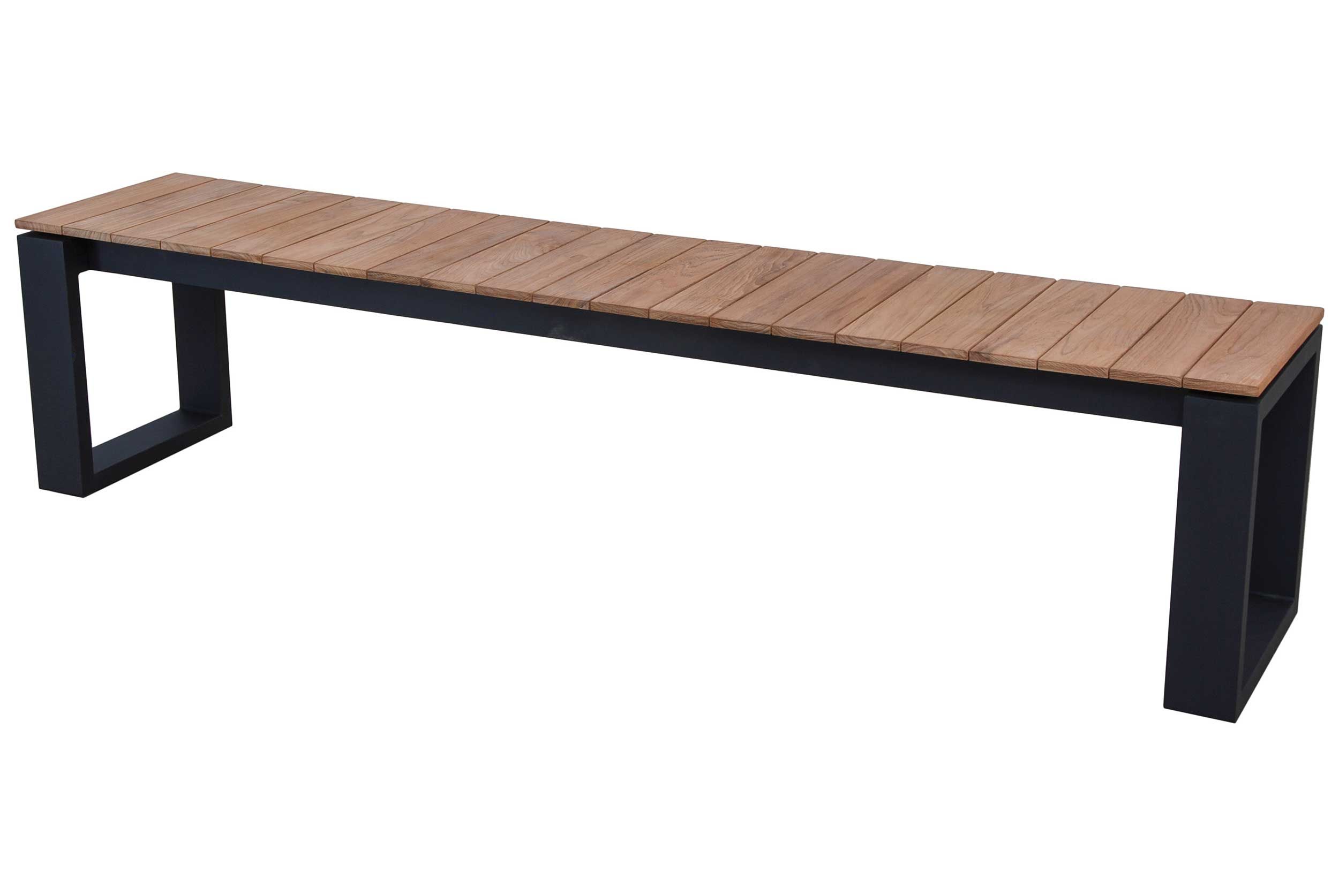 Emob Tuinbank Matisse 195cm - Zwart/teak