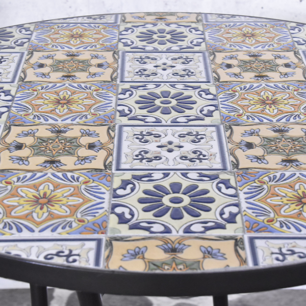 Emob Tuinset Lina- Zwart/mozaïek