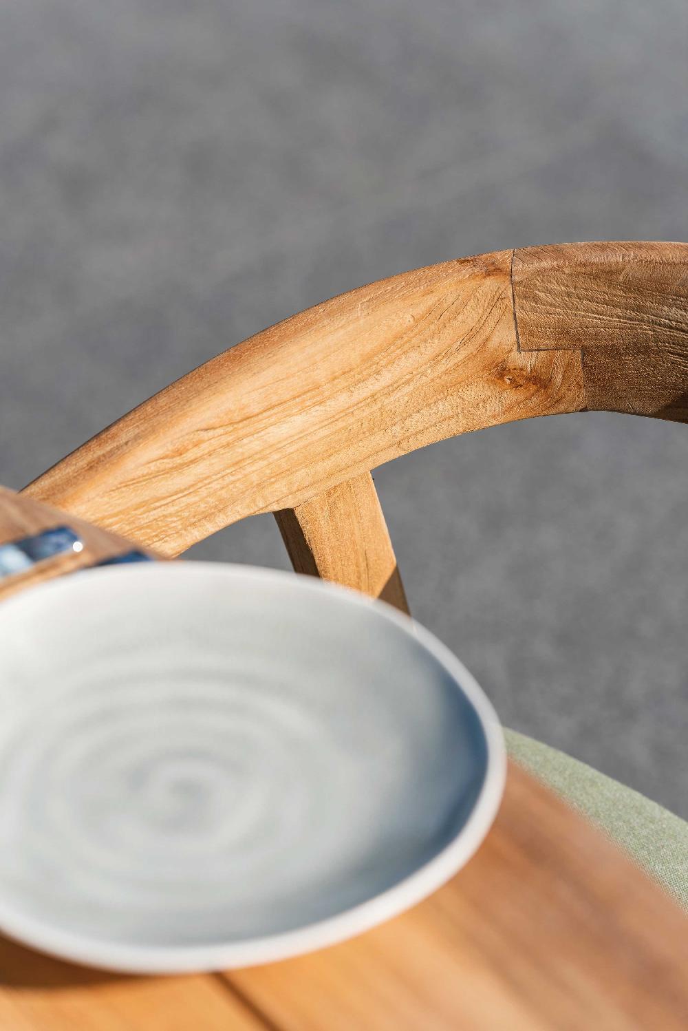 Emob Tuintafel Java Ø165 - Teak