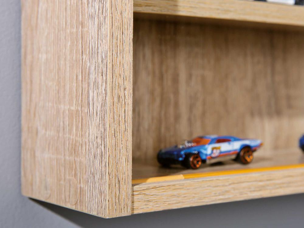 Emob Tweede Kans Wandvitrinekastje Collecty - Eik