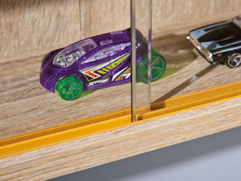 Emob Tweede Kans Wandvitrinekastje Collecty - Eik