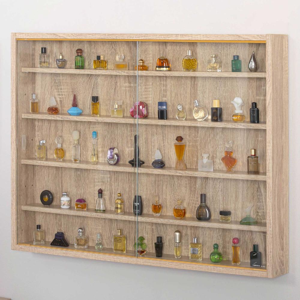 emob Tweede kans Wandvitrinekastje Collecty - eik