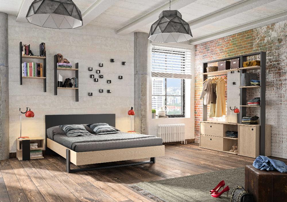 Emob Tweepersoonsbed Dean 140x200