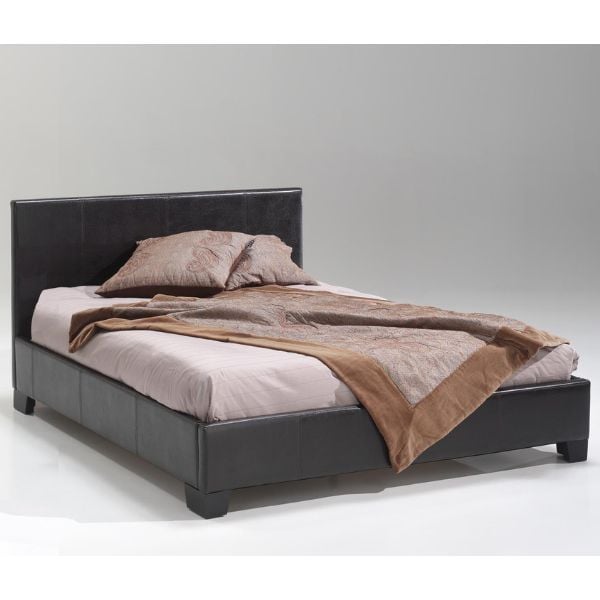 emob Tweepersoonsbed Miro 140x200 - bruin