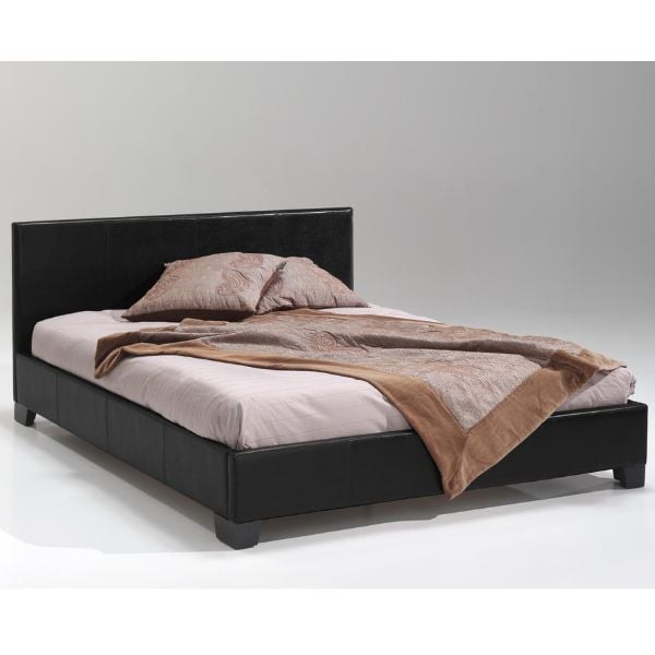 emob Tweepersoonsbed Miro 160x200 - zwart