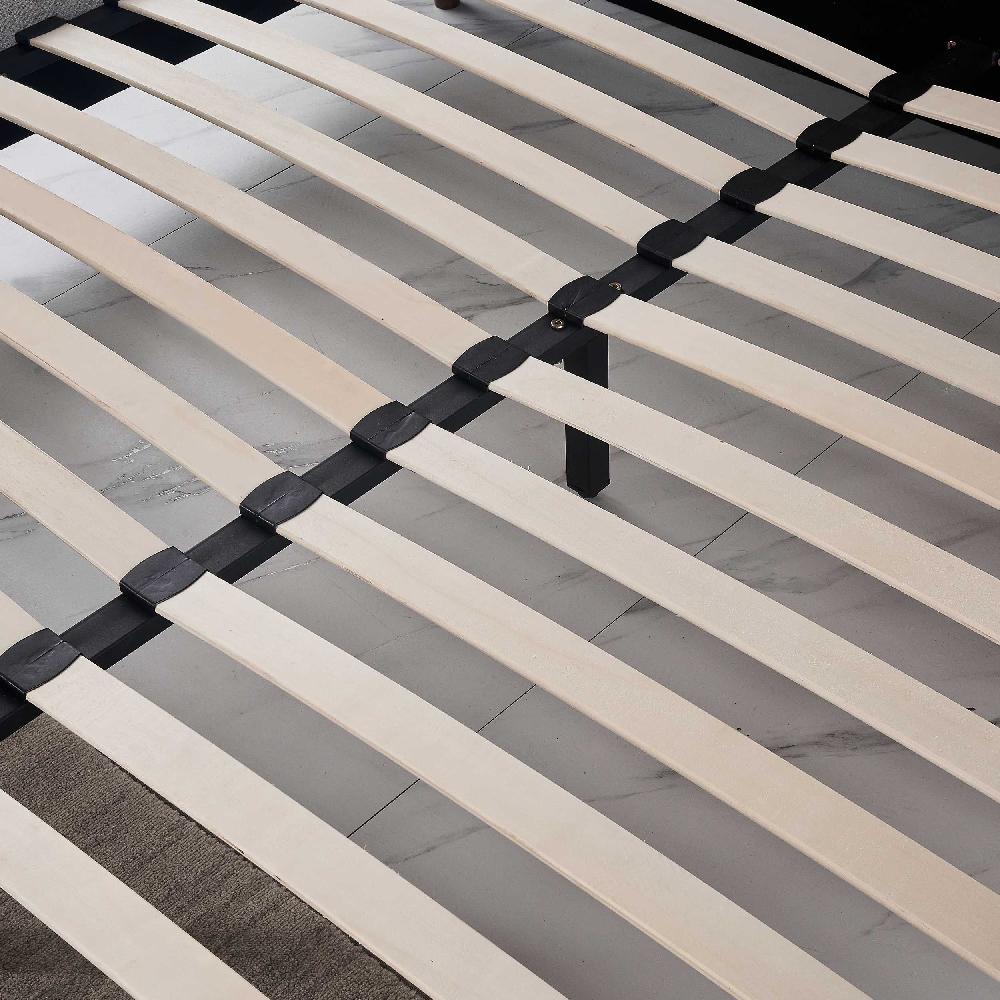 Emob Tweepersoonsbed Zulema 180x200 - Grijs