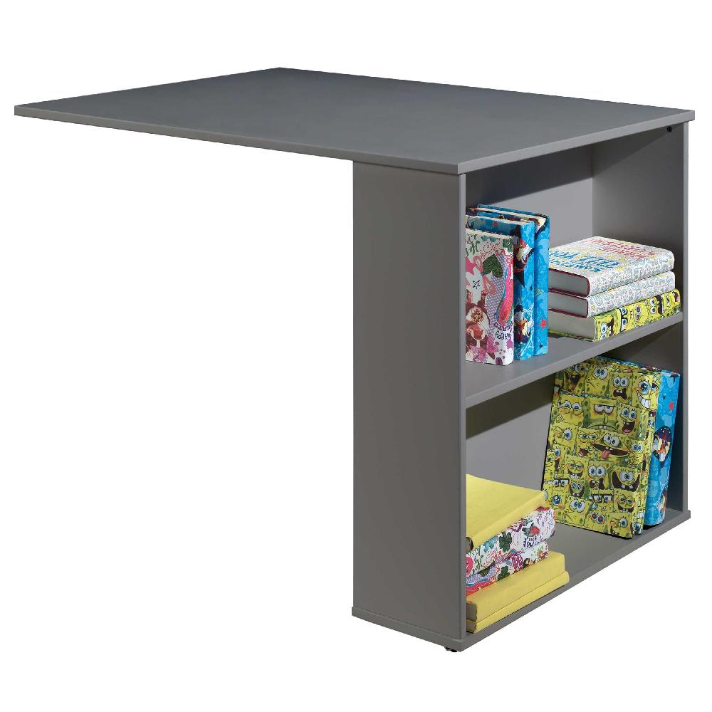 emob Uitschuifbaar bureau Charlotte - grijs