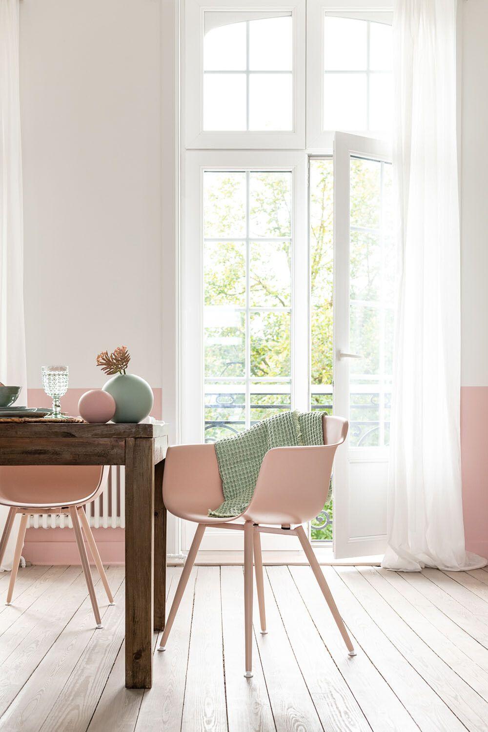 Emob Vaas Bol Keramiek Mat Pastel Roze Small