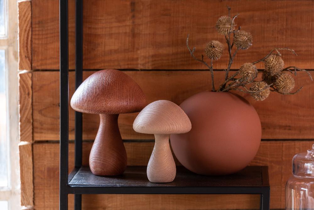 Emob Vaas Bol Keramiek Roest Large