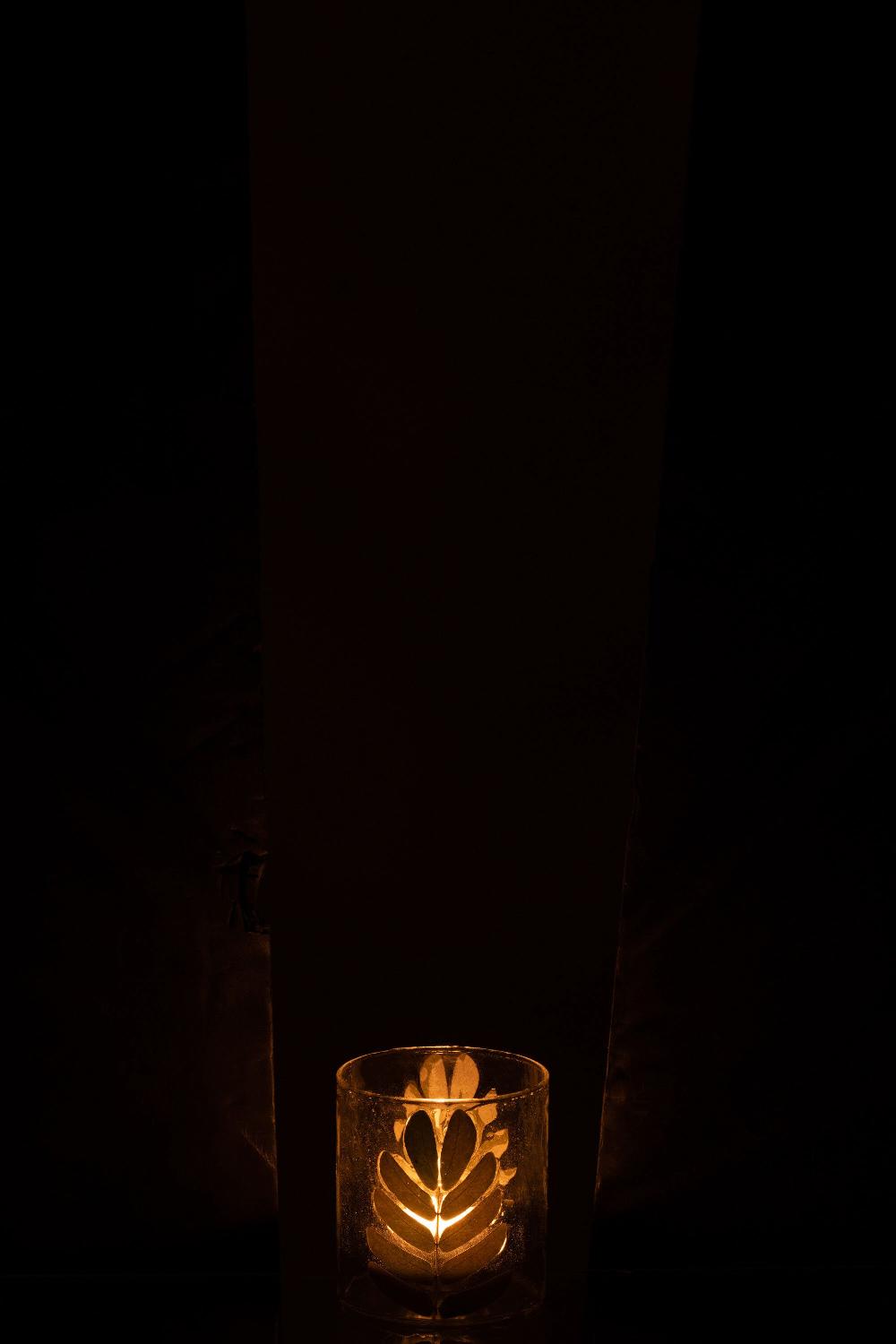 Emob Vaas Gouden Blad Small