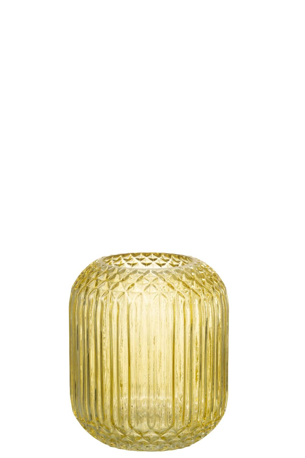 emob Vaas recht geslepen glas geel small
