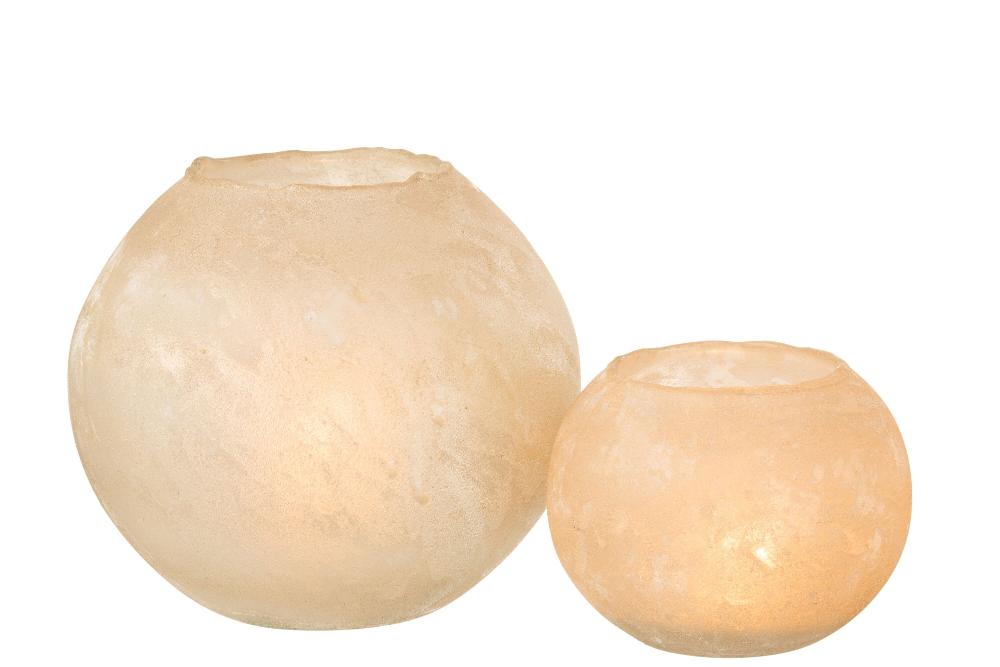 Emob Vaas Soda Rond Glas Goud Large