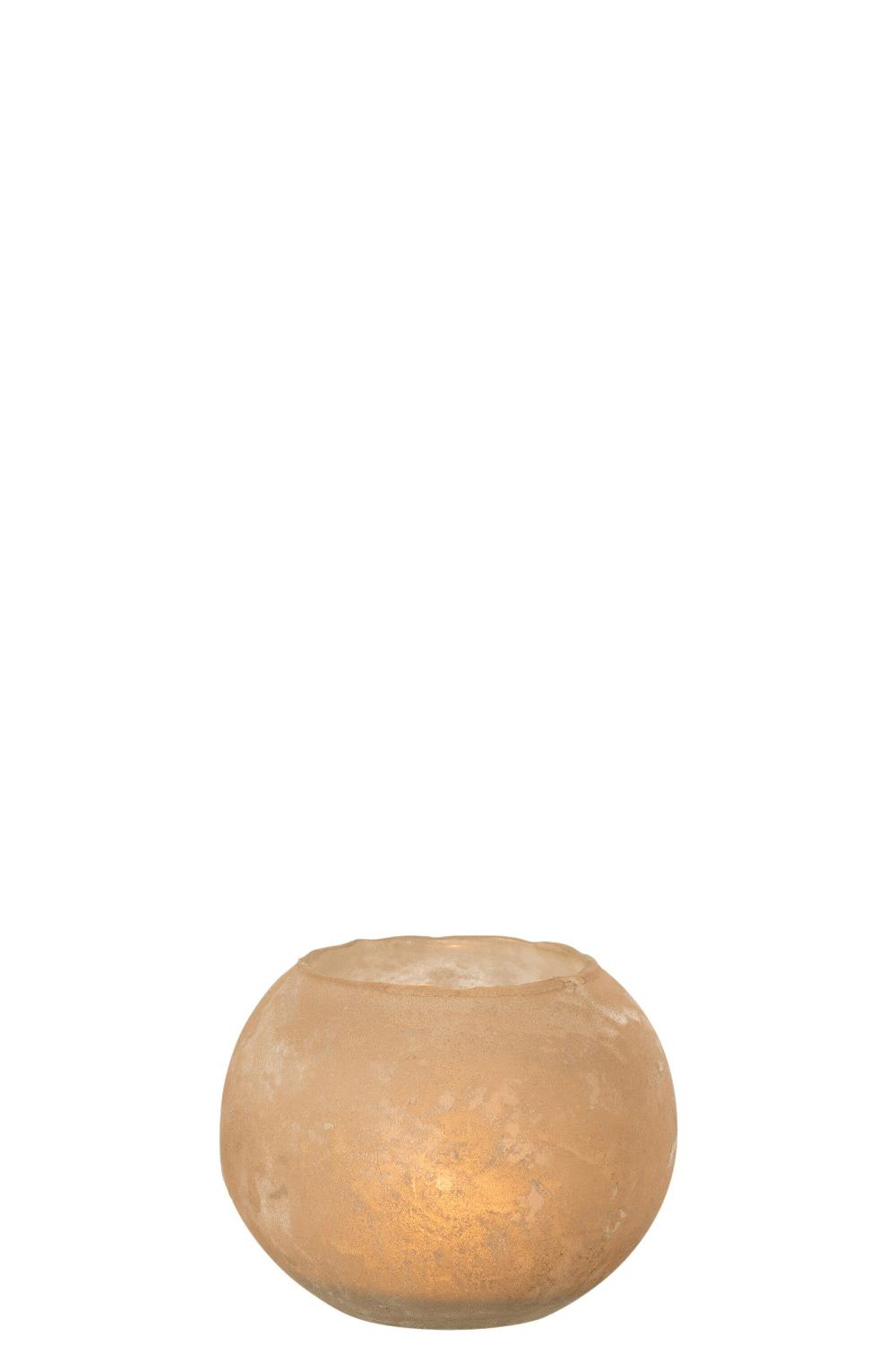 Emob Vaas Soda Rond Glas Goud Small