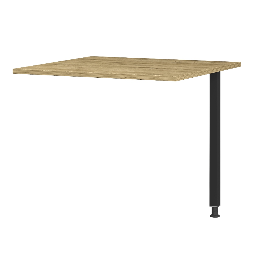 emob Verbindingsstuk bureau Presley - eik/zwart