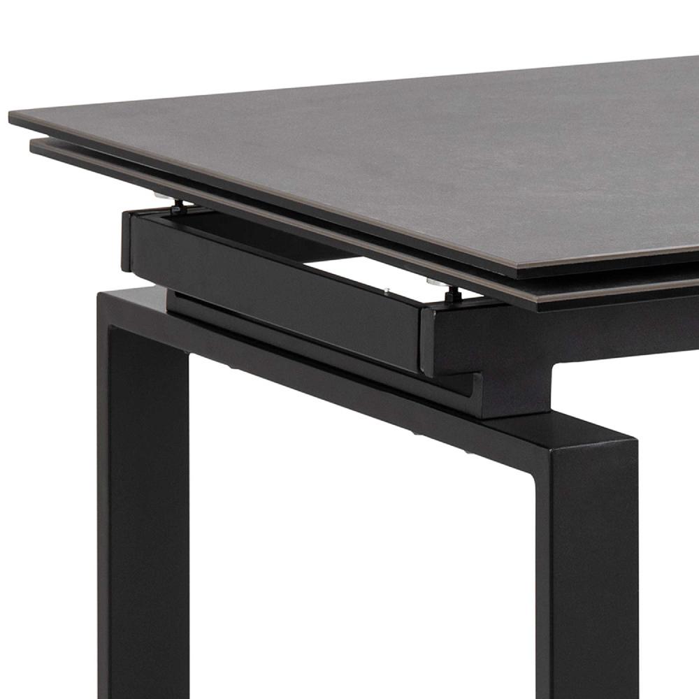 Emob Verlengbare Eettafel Hunor 160/240x85 - Zwart