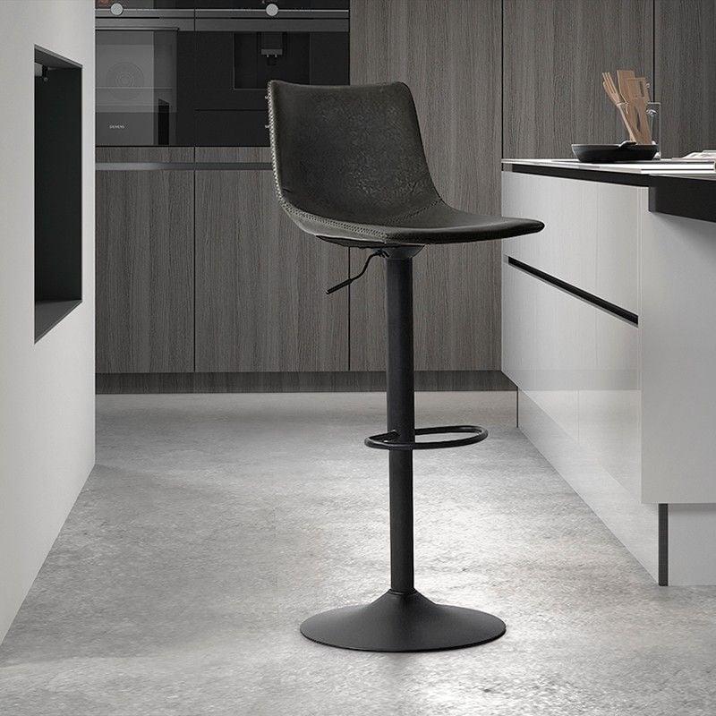 emob Verstelbare barstoel Fontana - antraciet
