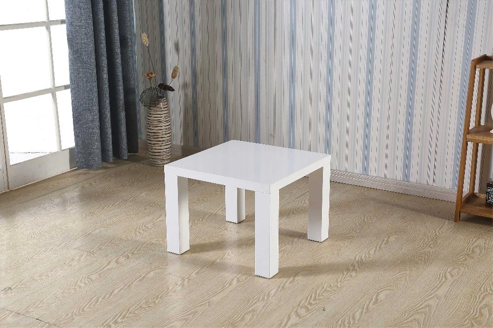 Emob Vierkante Salontafel Kera 60x60cm - Wit