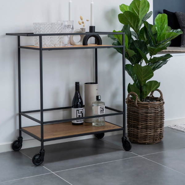 emob Vita Barkar - Natuurlijk eiken met zwart frame