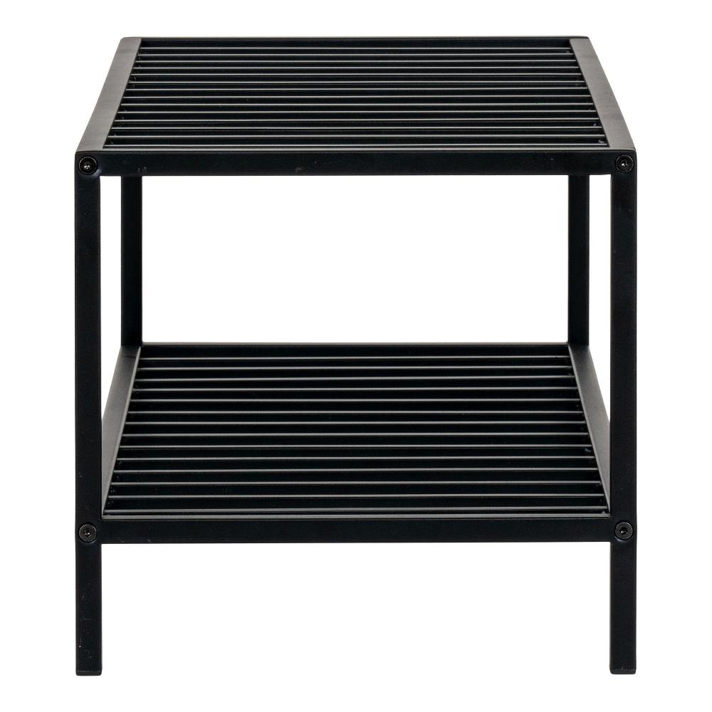 Emob Vita Schoenenrek - Zwart Stalen Frame 2 Planken
