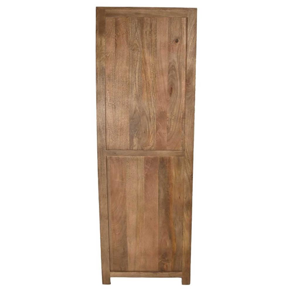 Emob Vitrinekast Elmo - 60x40x180cm - Mangohout