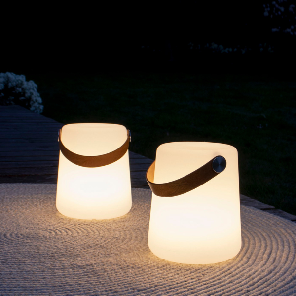 emob Witte LED-lamp met riem oplaadbaar