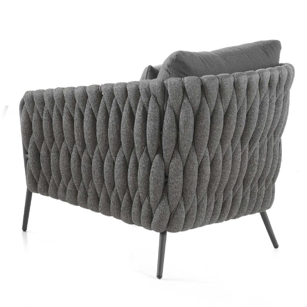 Emob Fauteuil Voor Buiten Gabon - Antraciet/donkergrijs