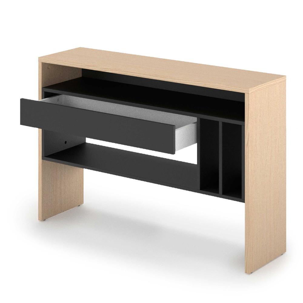 Emob Halkast Keros 120cm Met 1 Lade - Lichte Eik/zwart