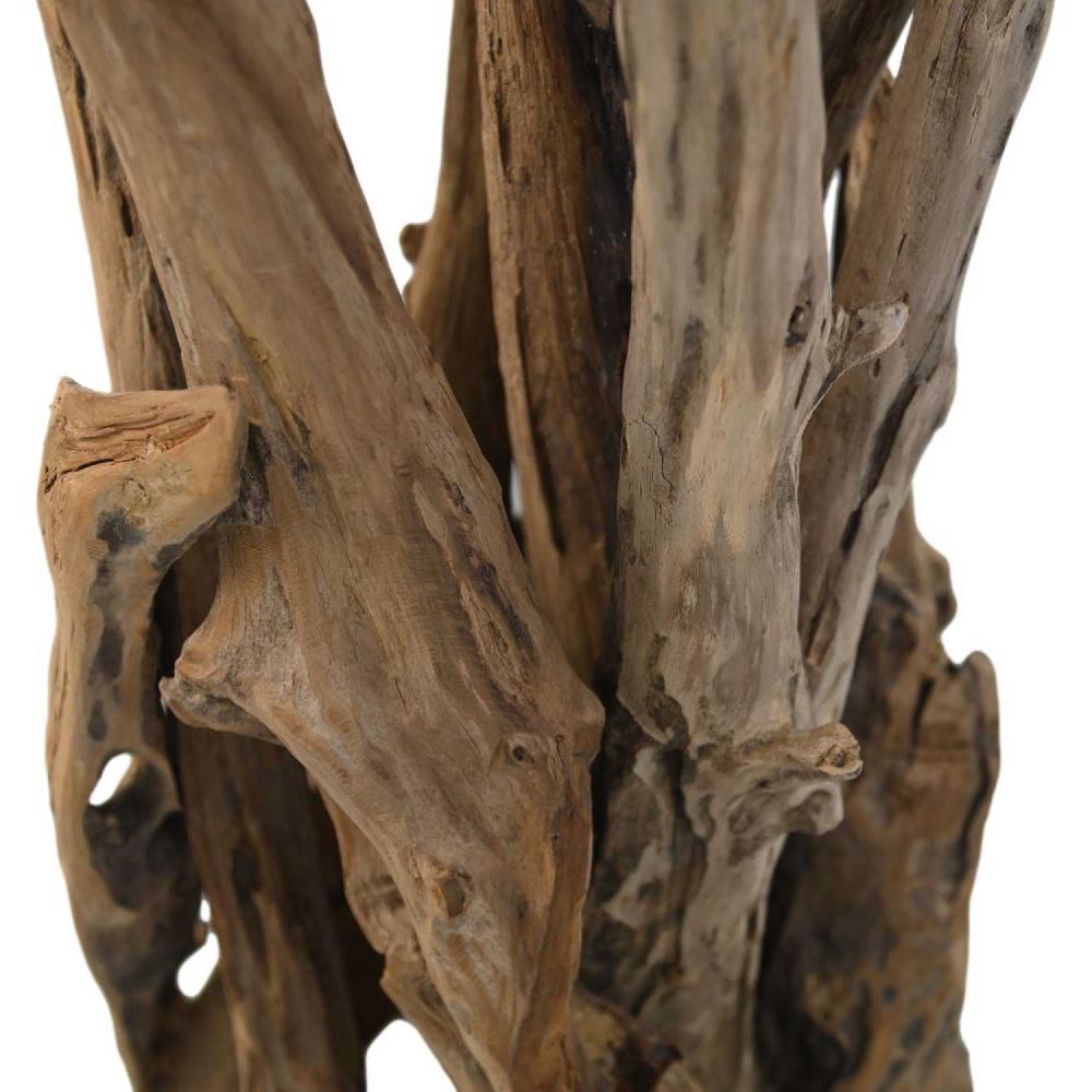 Emob Kaarsenhouder Voor 5 Kaarsen Wiggo - 35x35x65cm - Teak Drijfhout