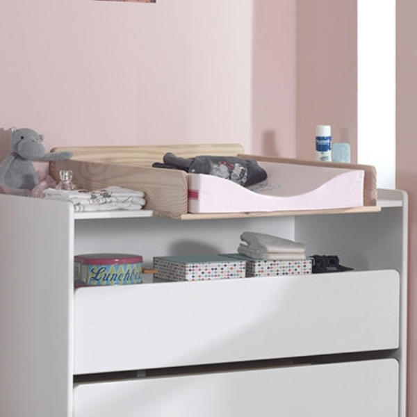 emob Kiddy luierplank 72x53x15 cm-massief dennenhout