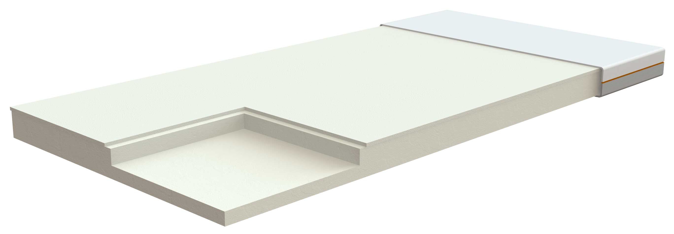 Emob Kindermatras Junior Premium 70x140x10cm - Memory Foam