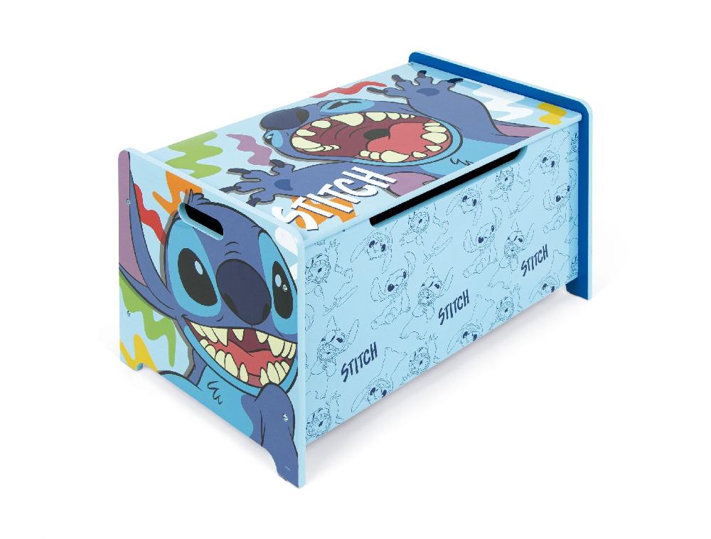 Emob Opbergkist Lilo & Stitch - 62 50x37x40 Cm - Blauw/spaanplaat
