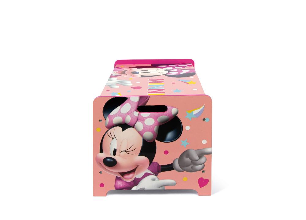 Emob Opbergkoffer Minnie Mouse - 62 50x40x37 Cm - Roze/spaanplaat