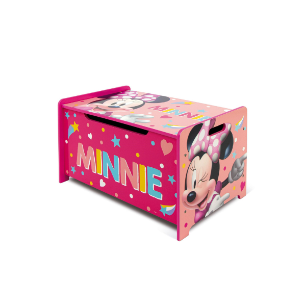 emob Opbergkoffer Minnie Mouse - 62 50x40x37 cm - Roze/spaanplaat