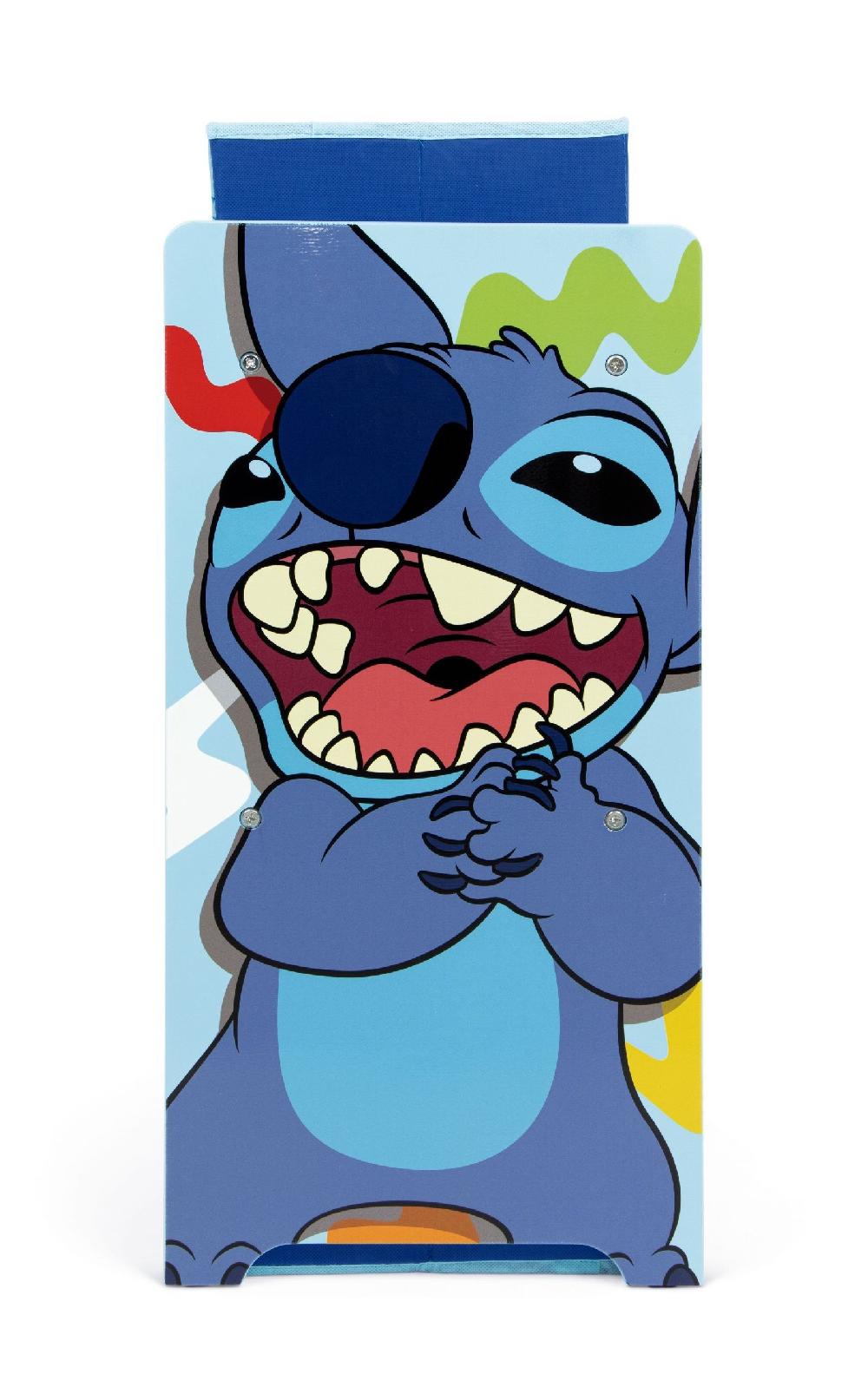 Emob Opbergrek Lillo & Stitch - 30x60x62 Cm - Blauw/spaanplaat