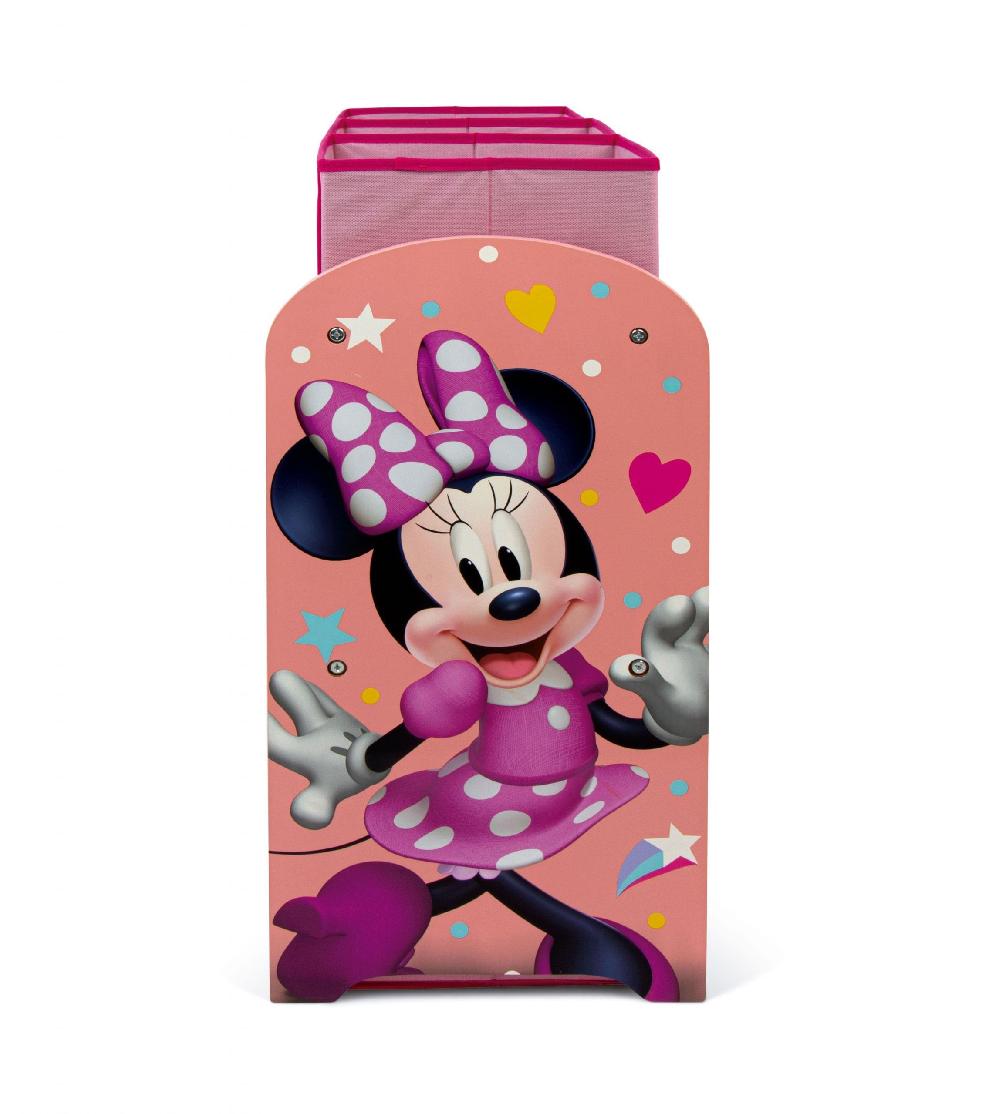 Emob Opbergrek Minnie Mouse - 30x60x62 Cm - Roze/spaanplaat