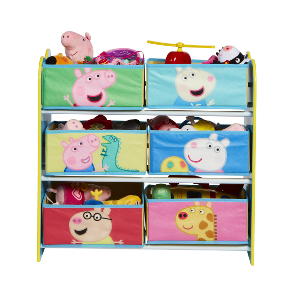 emob Opbergrek Peppa Pig - 30x63 50x60 cm - Multicolor/spaanplaat