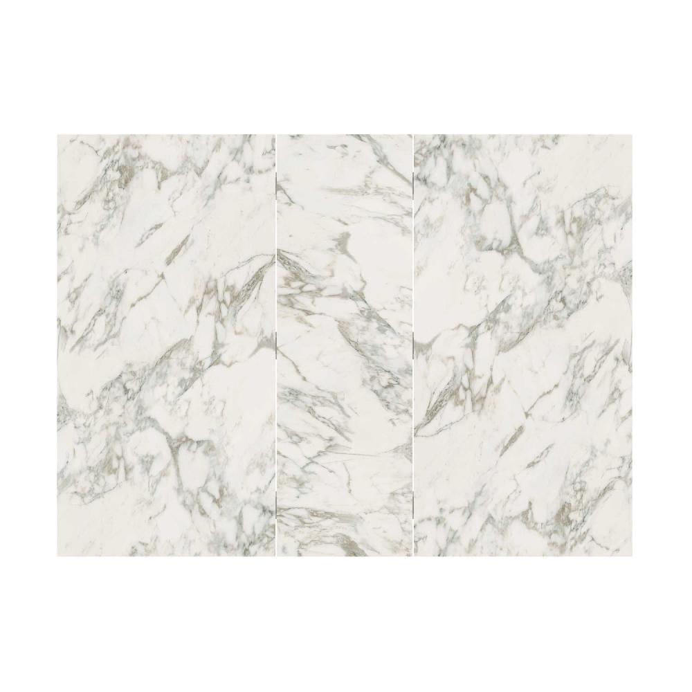 Emob Opklapbare Eettafel Papillon 103 Cm - Wit/marmer