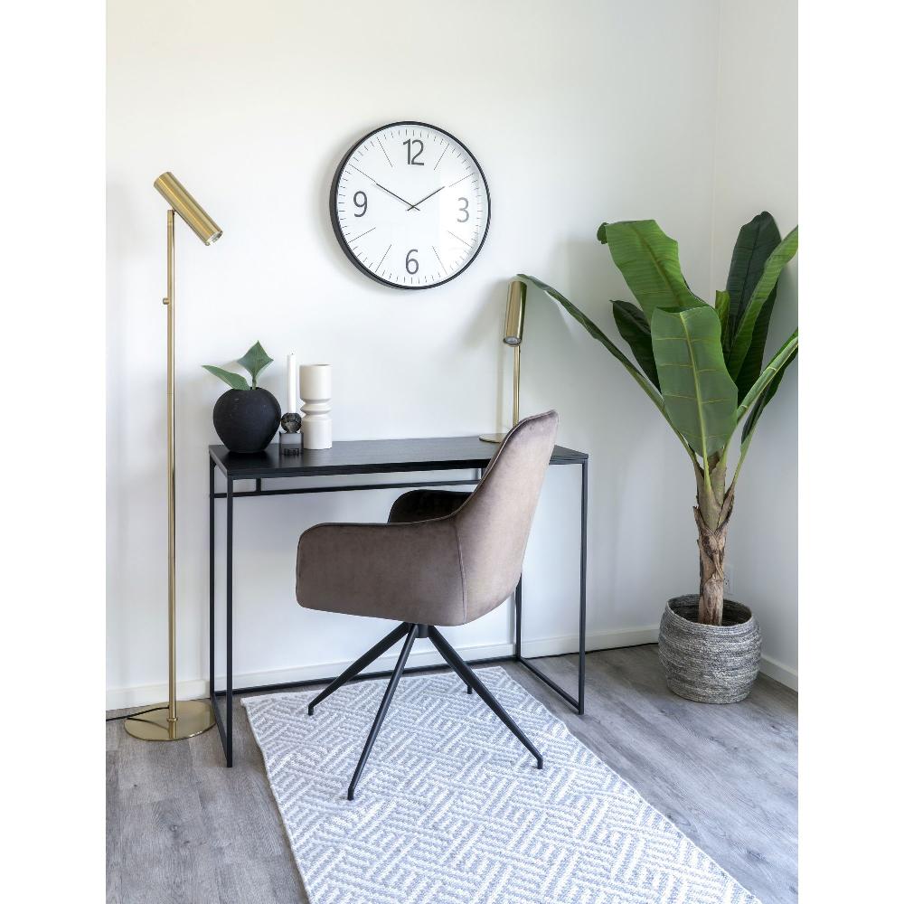 Emob Paris Messing Tafellamp - Elegant Ontwerp 200 Cm Stoffen Koord