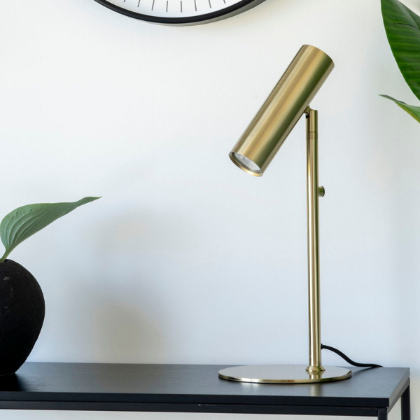 emob Paris Messing Tafellamp - Elegant Ontwerp 200 cm Stoffen Koord