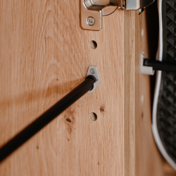 Emob Schoenenkast Satine - 100x34x110cm - 2 Deuren - Artisan Eikdecor