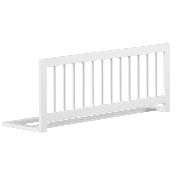 Emob Stapelbed Forrest 90x200cm Met Bedhekje - Wit Beukenhout