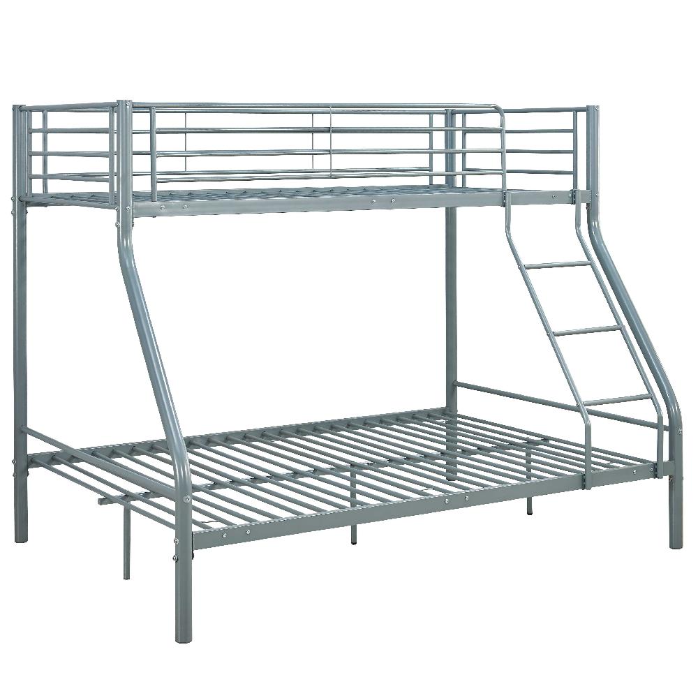 Emob Stapelbed Trixie 90x200 & 140x200 - Metaal - Mat Grijs