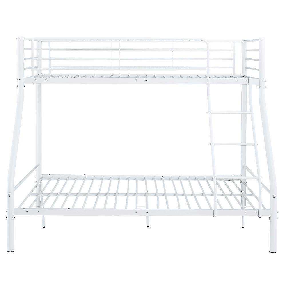 Emob Stapelbed Trixie 90x200 & 140x200 - Metaal - Mat Wit