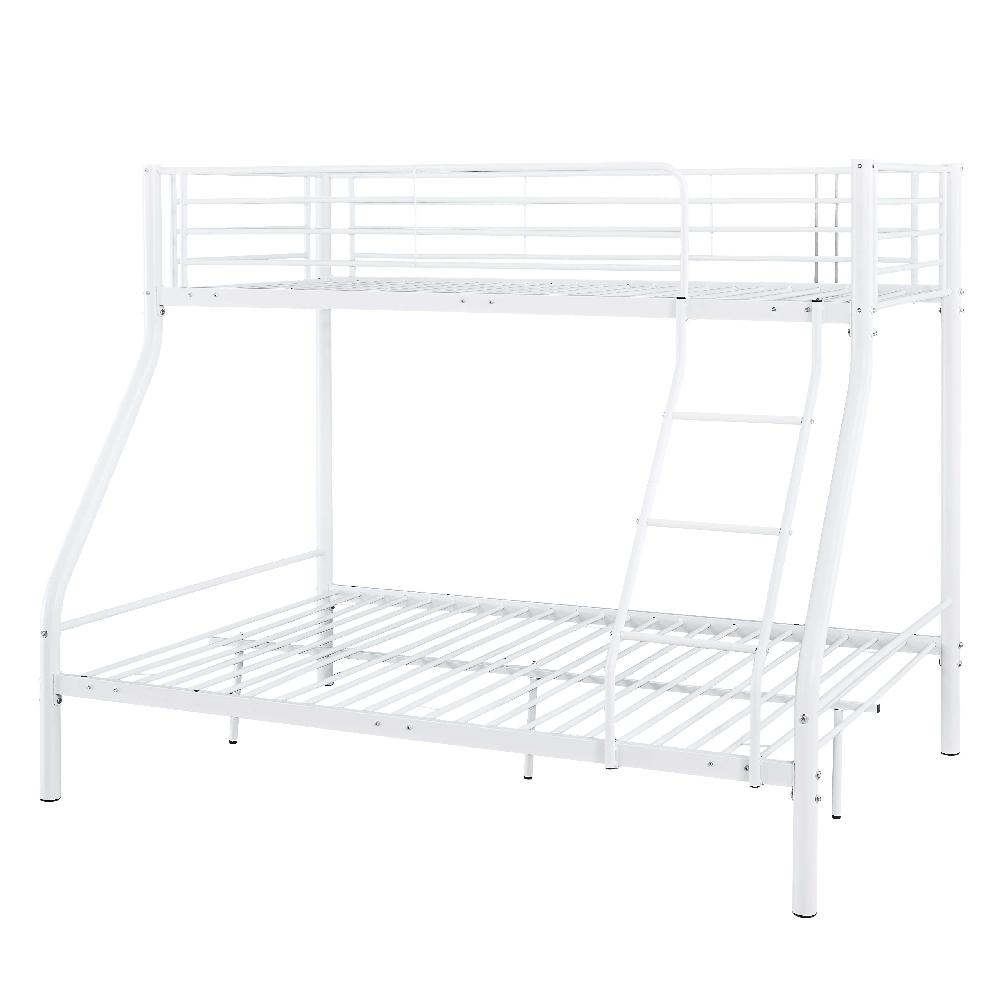 Emob Stapelbed Trixie 90x200 & 140x200 - Metaal - Mat Wit