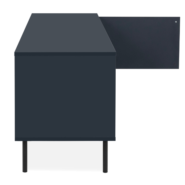 Emob Tv-meubel Carillon - 160x40x50cm - 2 Deuren - Marineblauw