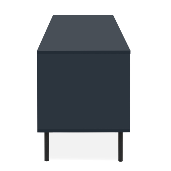 Emob Tv-meubel Carillon - 160x40x50cm - 2 Deuren - Marineblauw