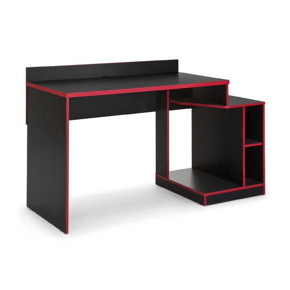 Emob Tweede Kans Gaming Bureau Joseph 136cm – Zwart/rood