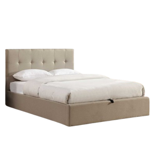 Emob Tweepersoonsbed Corbi Met Opbergruimte 140x200 - Zand