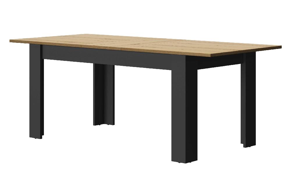 Emob Uitschuifbare Eettafel Manno 90x200 Industrieel