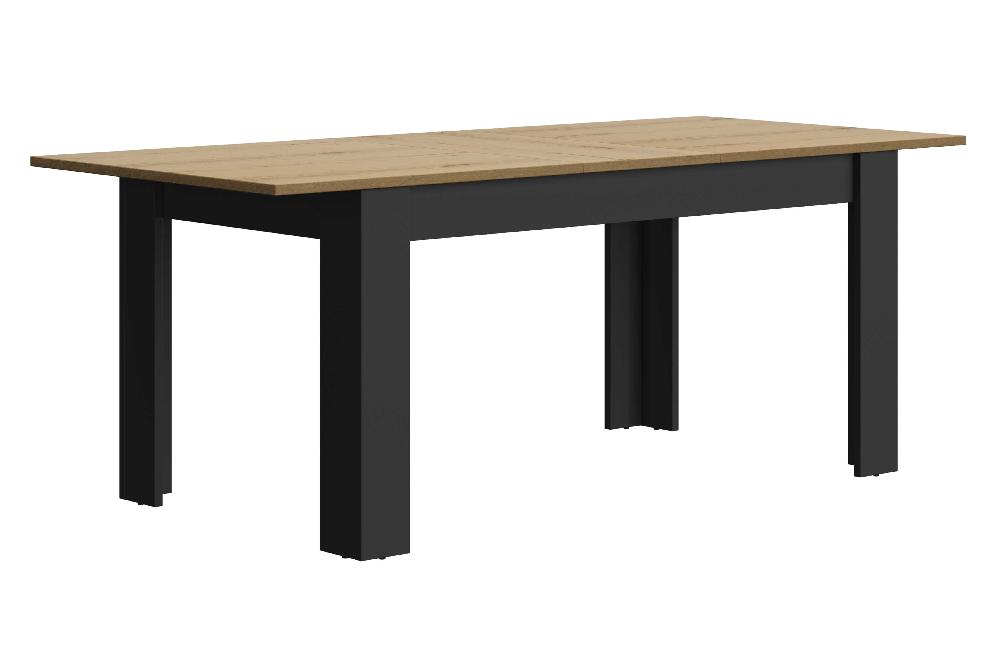 Emob Uitschuifbare Eettafel Manno 90x200 Industrieel
